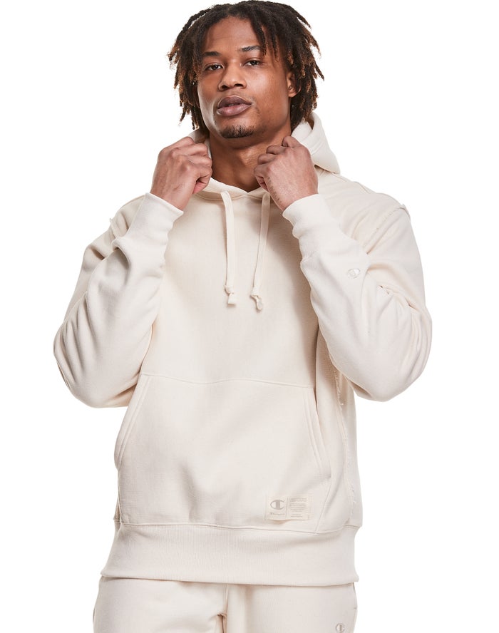 Champion Hoodie Heren - Room - Natural State Reverse Weave ( 197280-WIP )